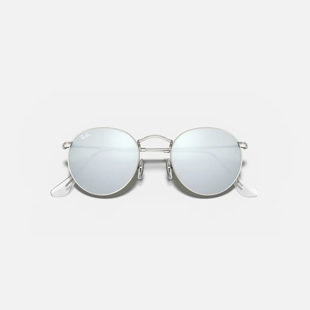 Ray-Ban Silver Round Sunglasses (RB 3447)